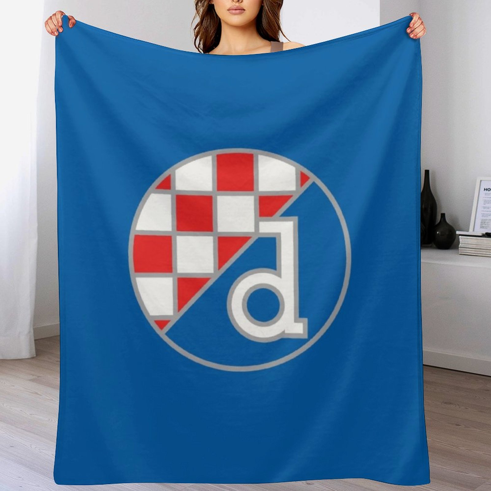 3D Printing Zagreb - Cobertor de Pelúcia Dinamo Zagreb Football