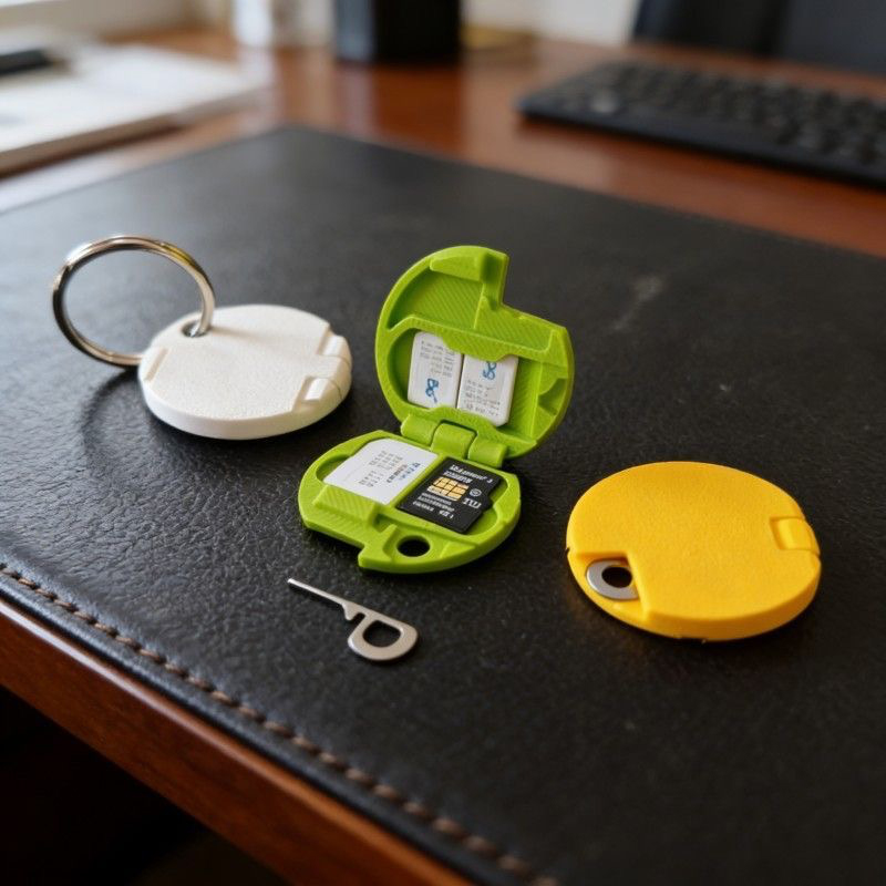3D Printing Housing - Suporte para Cartão SIM e TF