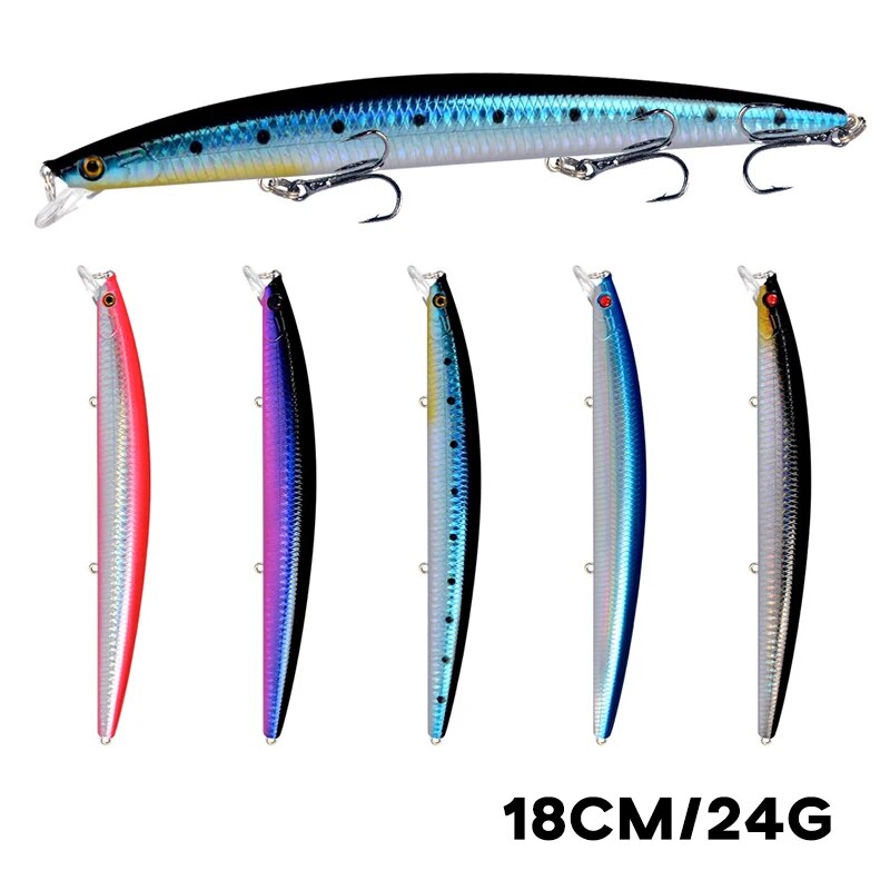 3D Printing Lure - Minnow isca de pesca laser duro