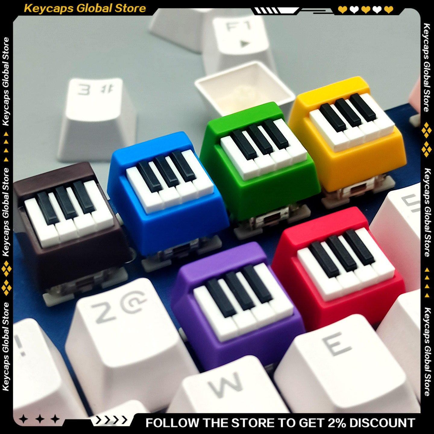 3D Printing Keycaps - Teclas MX Cross Estéticas e Fofas