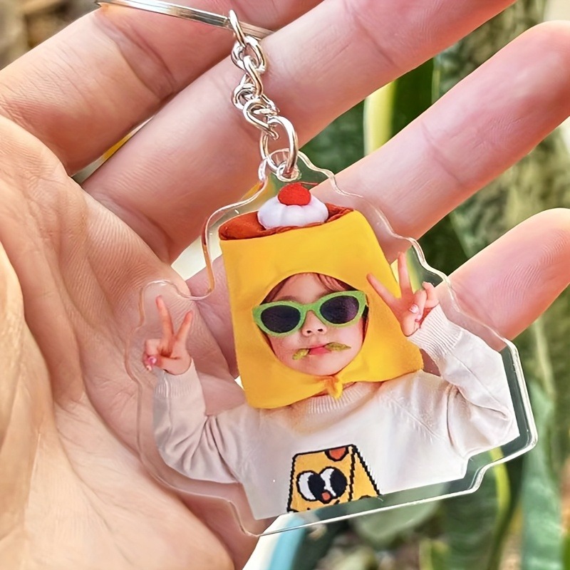 3D Printing Custom - Chaveiros Personalizados com Foto e Texto