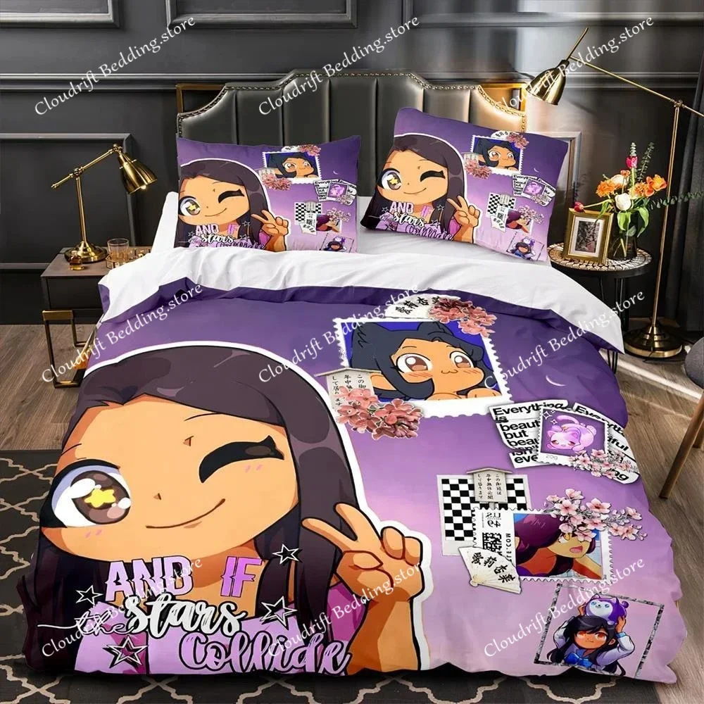 3D Printing Aliexpress - Conjunto de Cama Aphmau: Lençol, Capa