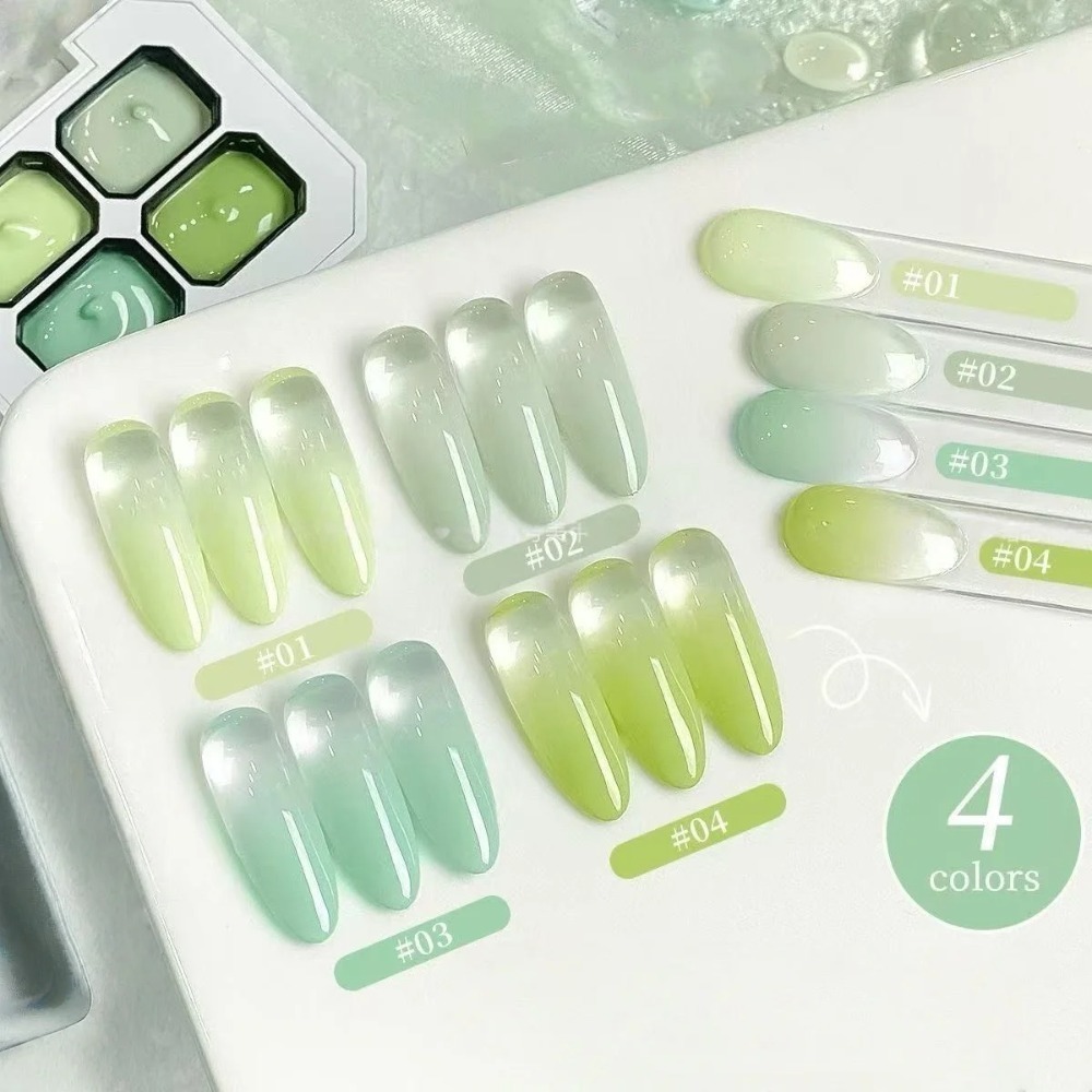 3D Printer Resin - Cola para unhas com quatro compartimentos