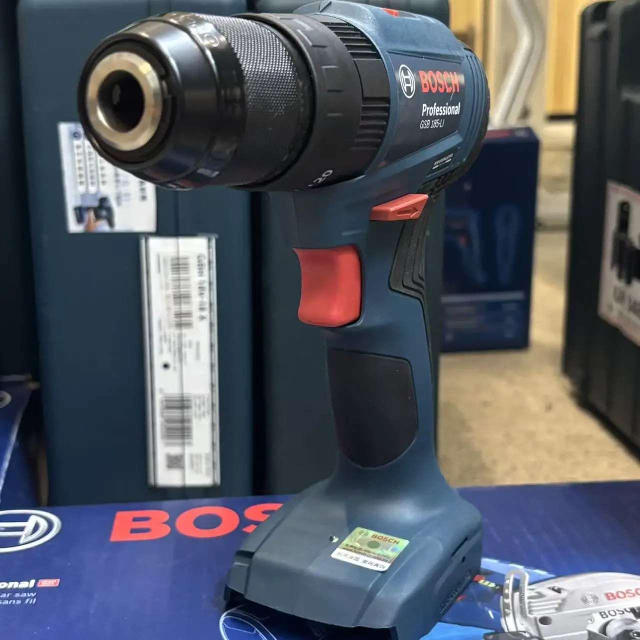 Bosch Drill Gsb 18V - Furadeira de Impacto Sem Fio BOSCH