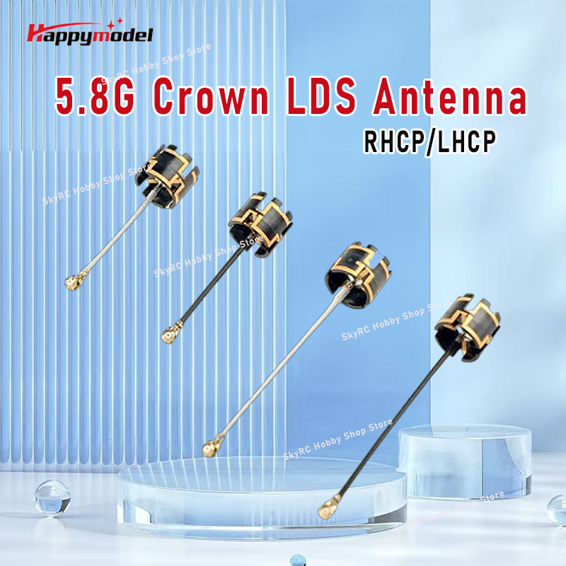 3D Printing Drone - Happymodel 5.8G Crown LDS Antena RHCP/LHCP