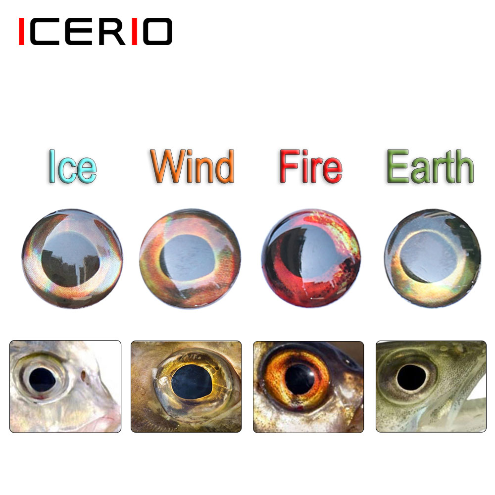 3D Printing Lure - Icerio 100 pçs holográfico 3d 4d