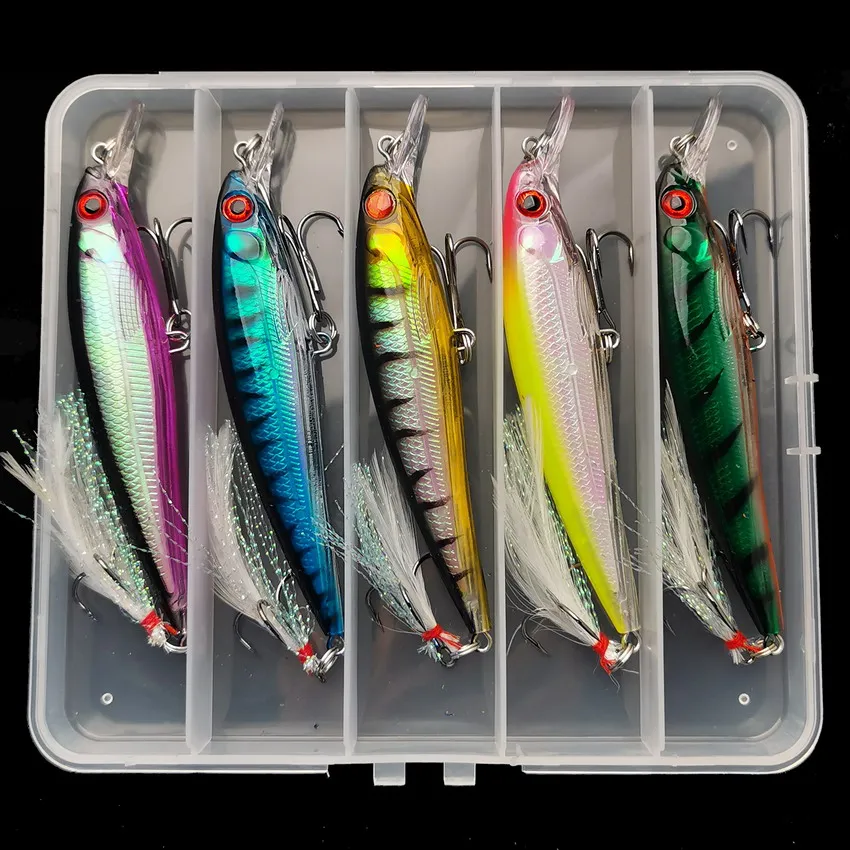 3D Printing Lure - Laser 3d olhos biônicos minnow pesca
