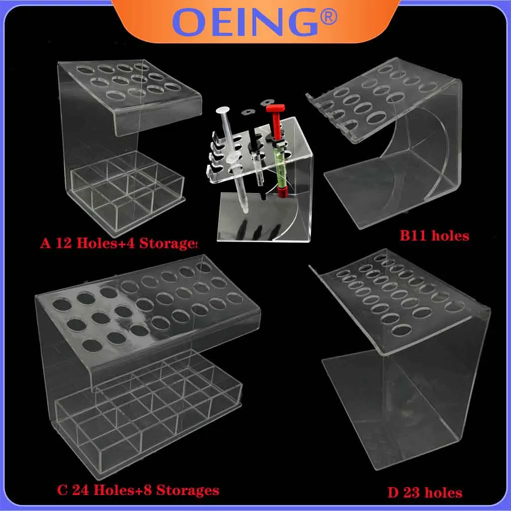 Resin Curing Station - Suporte de resina composta dentária seringa