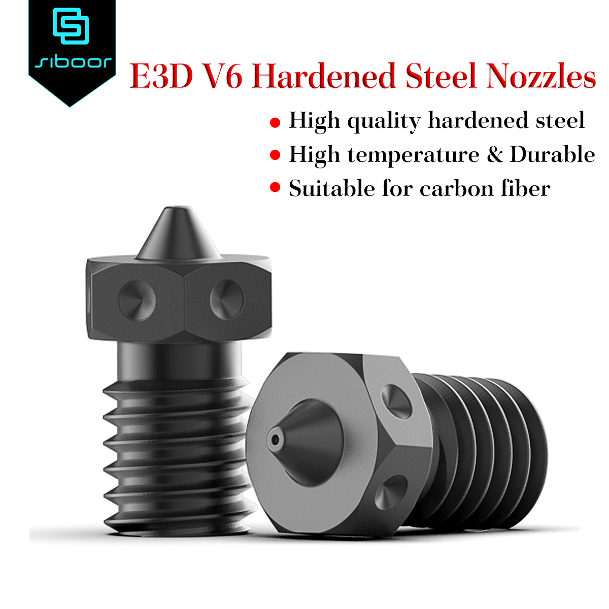 Carbon Fiber Filament - Bico e3d v6 de alta qualidade,