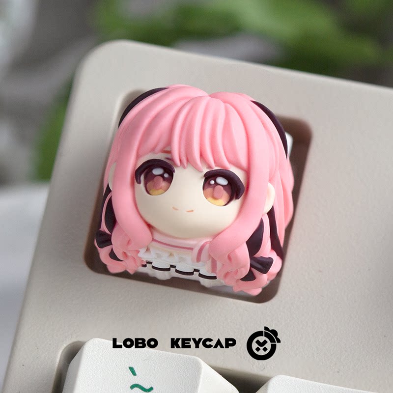 3D Printing Keycaps - Tecla ESC de Resina Personalizada LOBO