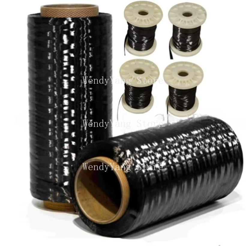 1K 3K 6K 12K 24K 48K Fibra de  - Carbon Fiber Filament avaliação e preço