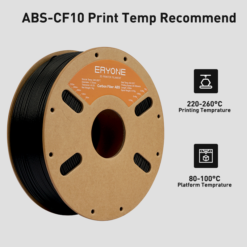 Eryone 1kg filamento de fibra  - Abs Filament Spool avaliação e preço