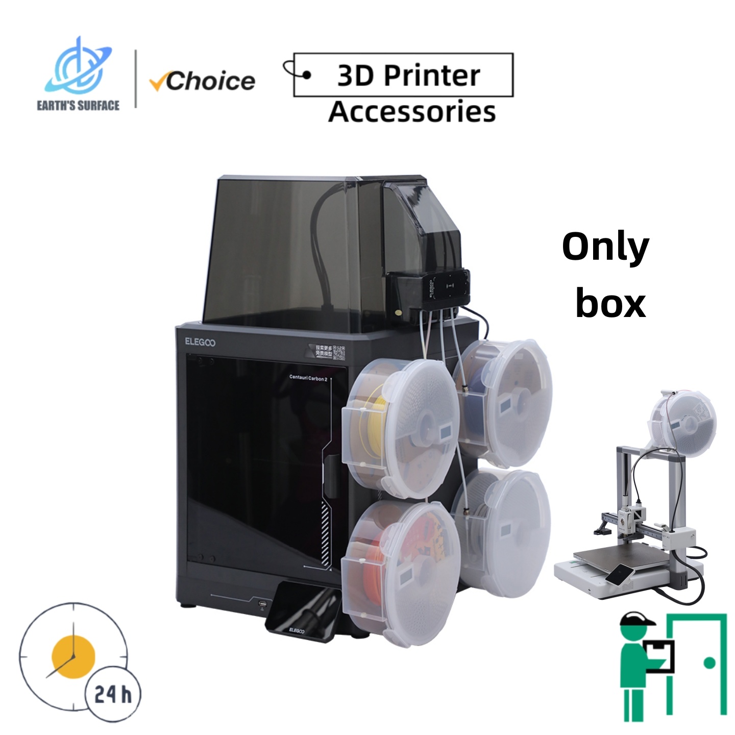 EARTH'S SURFACE Caixa Seca par - 3D Printing Housing avaliação e preço