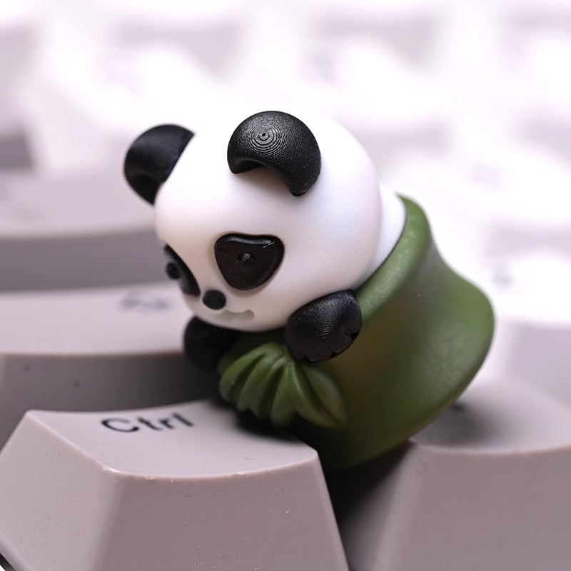 1 peça bonito panda tema chave - 3D Printing Keycaps avaliação e preço