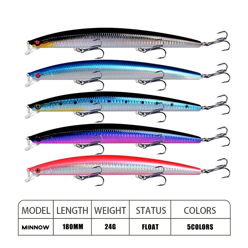 Minnow isca de pesca laser dur - 3D Printing Lure avaliação e preço