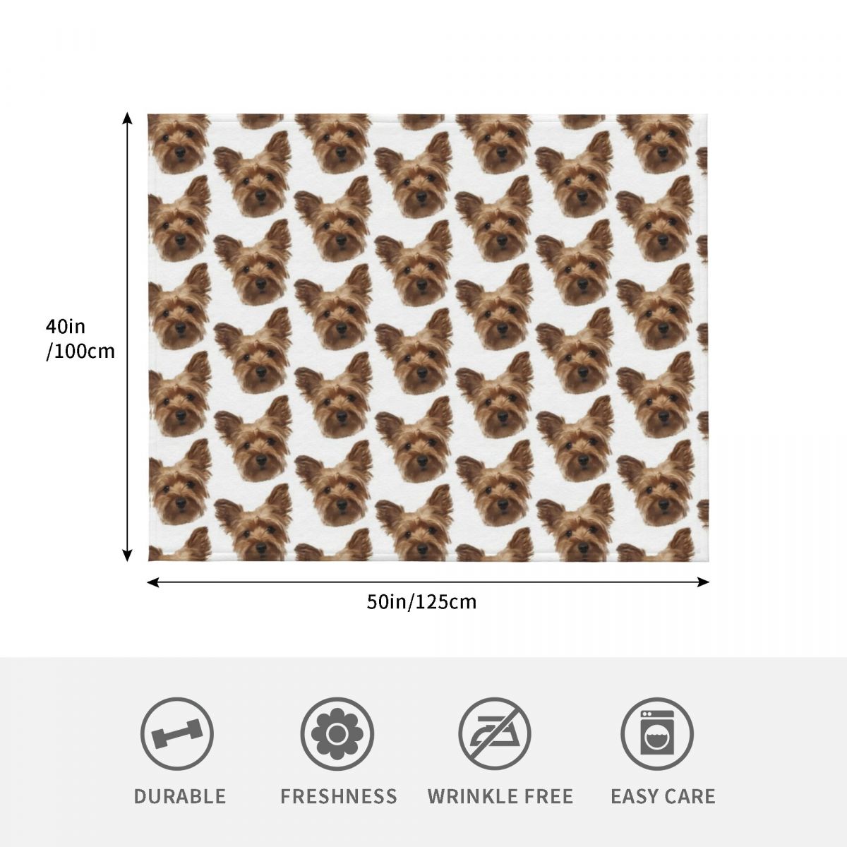 Cobertor Yorkshire Terrier par - 3D Printing Yorkshire avaliação e preço
