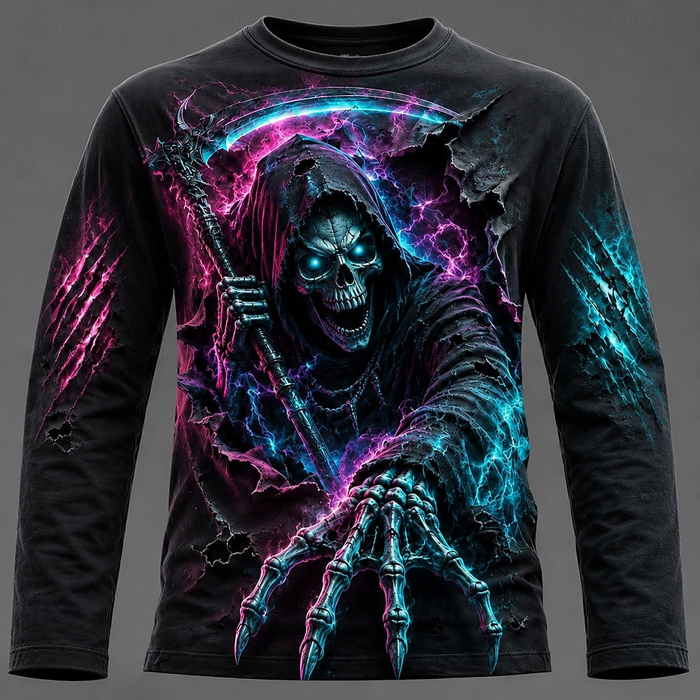 Camiseta Masculina de Manga Lo - 3D Printing Custom avaliação e preço