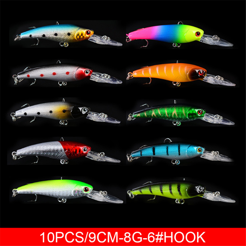 20 pçs/lote minnow iscas de pe - 3D Printing Lure avaliação e preço