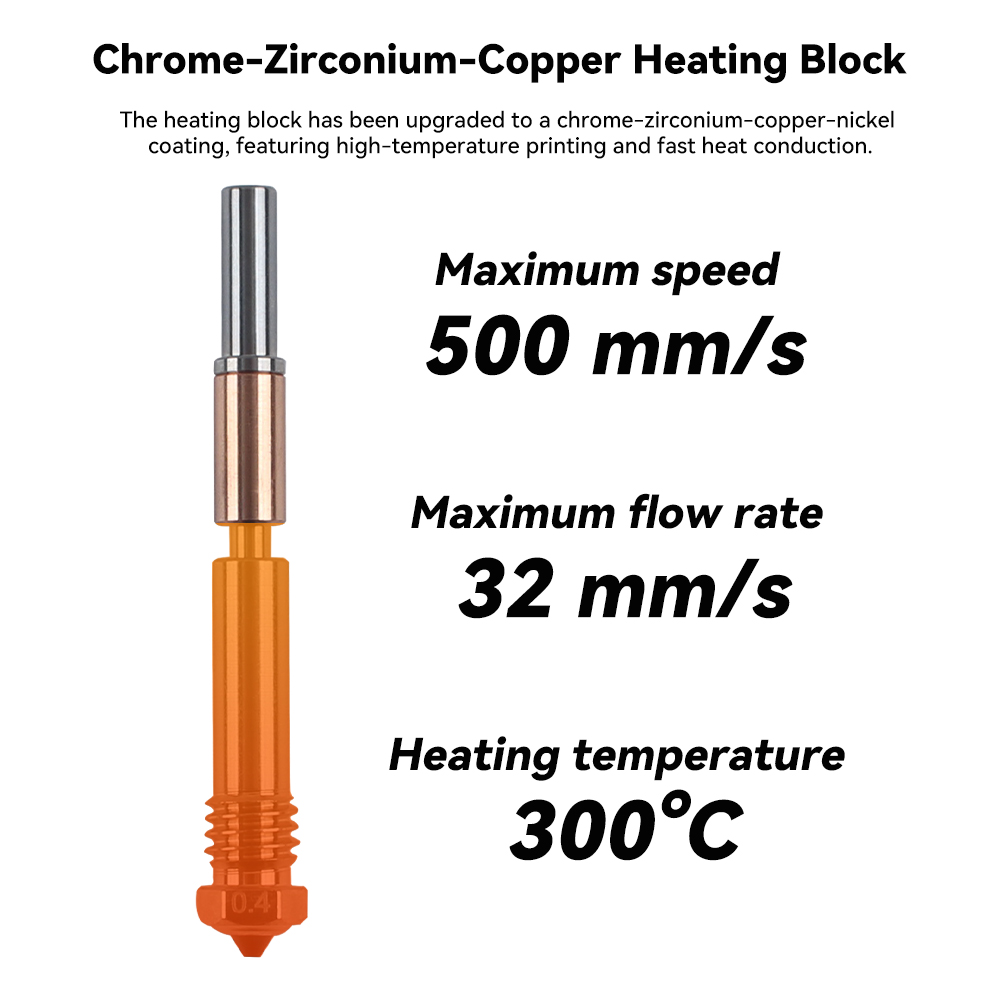Novo bocal integrado hotend pa - 3D Printing Bambu avaliação e preço