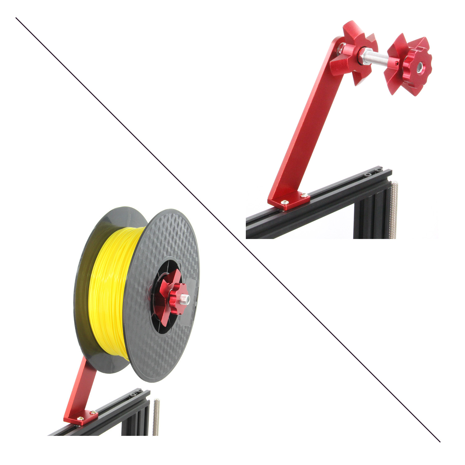 Suporte para filamento de impr - Abs Filament Spool avaliação e preço