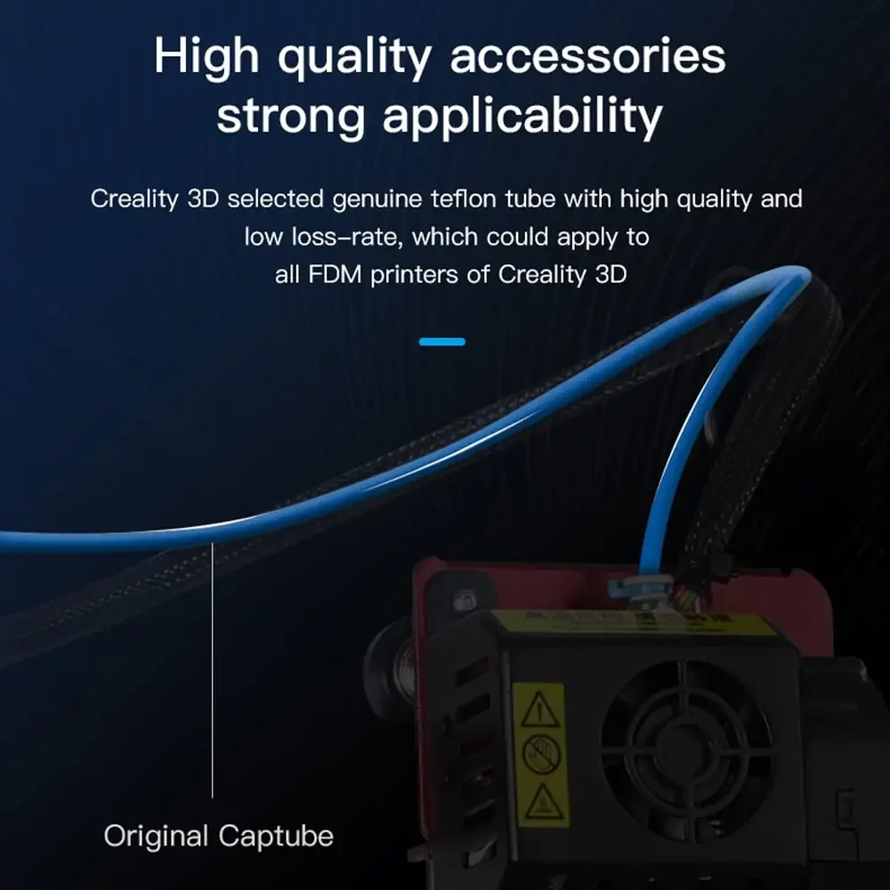 Tubo PTFE CREALITY para Capric - 3D Printing Creality avaliação e preço
