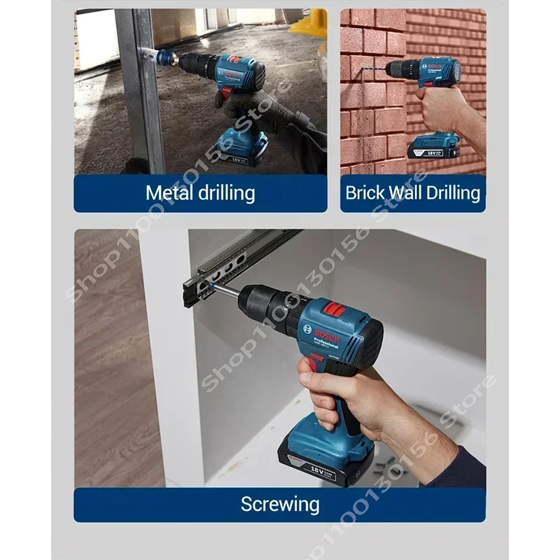 Furadeira de Impacto Sem Fio B - Bosch Drill Gsb 18V avaliação e preço