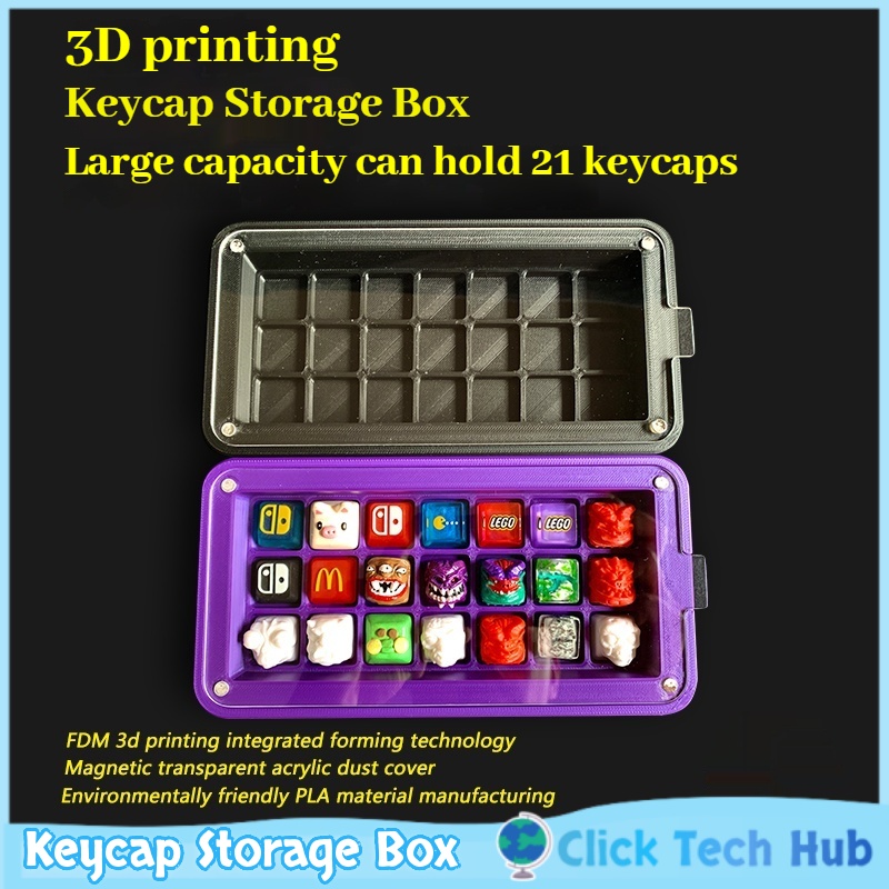 3d impresso keycap caixa de ar - 3D Printing Keycaps avaliação e preço