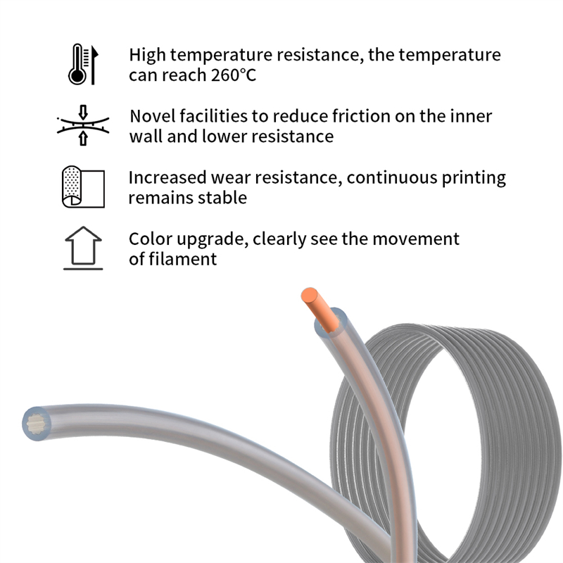 Tubo de PTFE em Forma de Estre - 3D Printing Cnc avaliação e preço