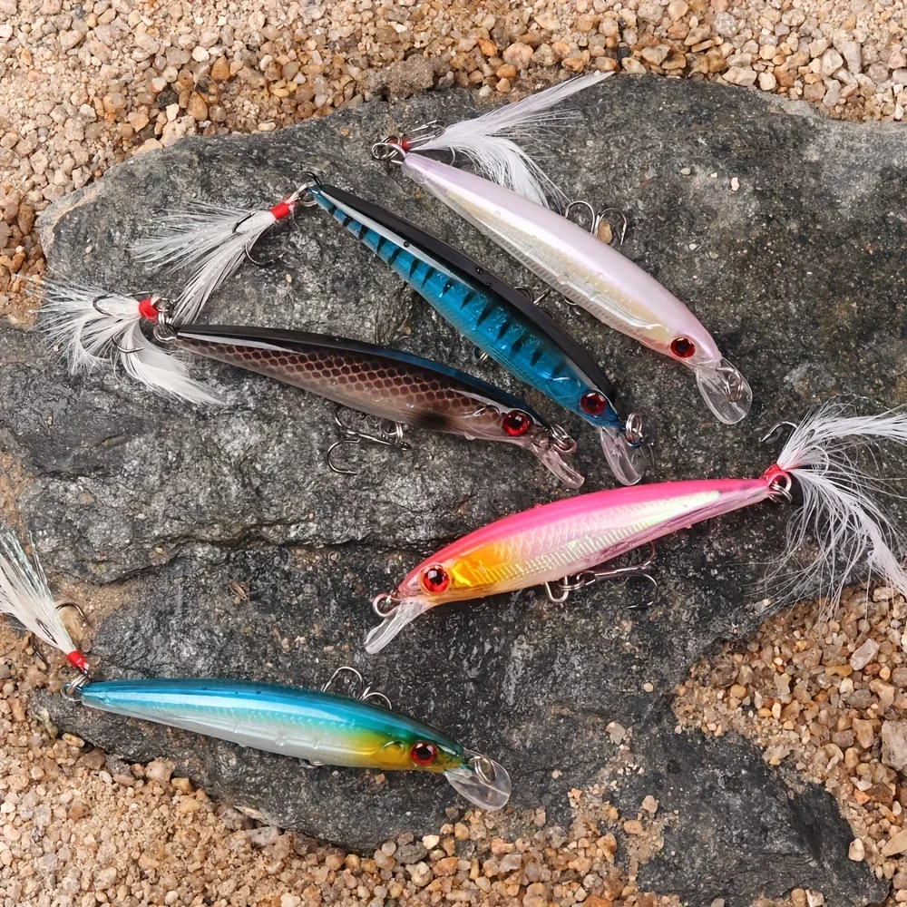 Laser 3d olhos biônicos minnow - 3D Printing Lure avaliação e preço