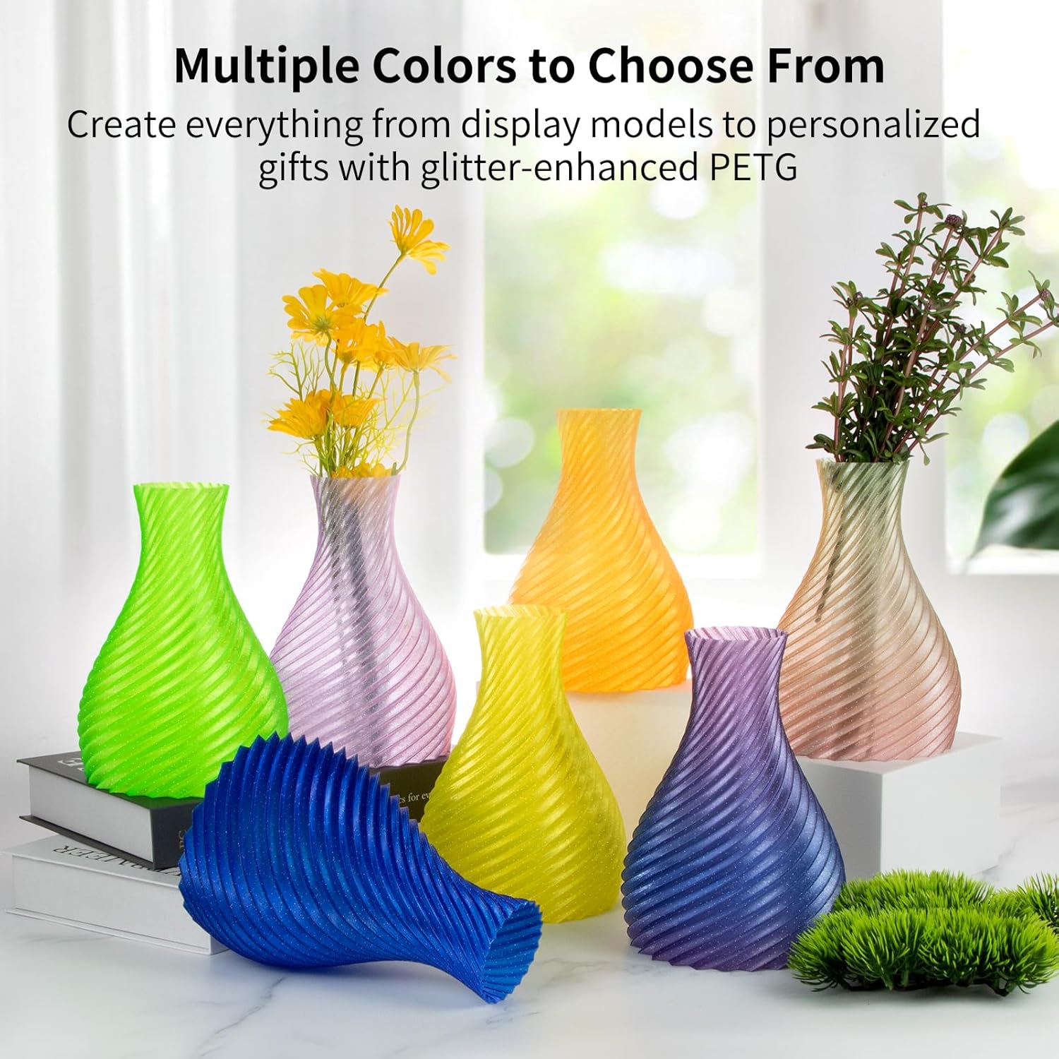 Filamento PETG com Glitter 1.7 - 3D Printing Glass avaliação e preço