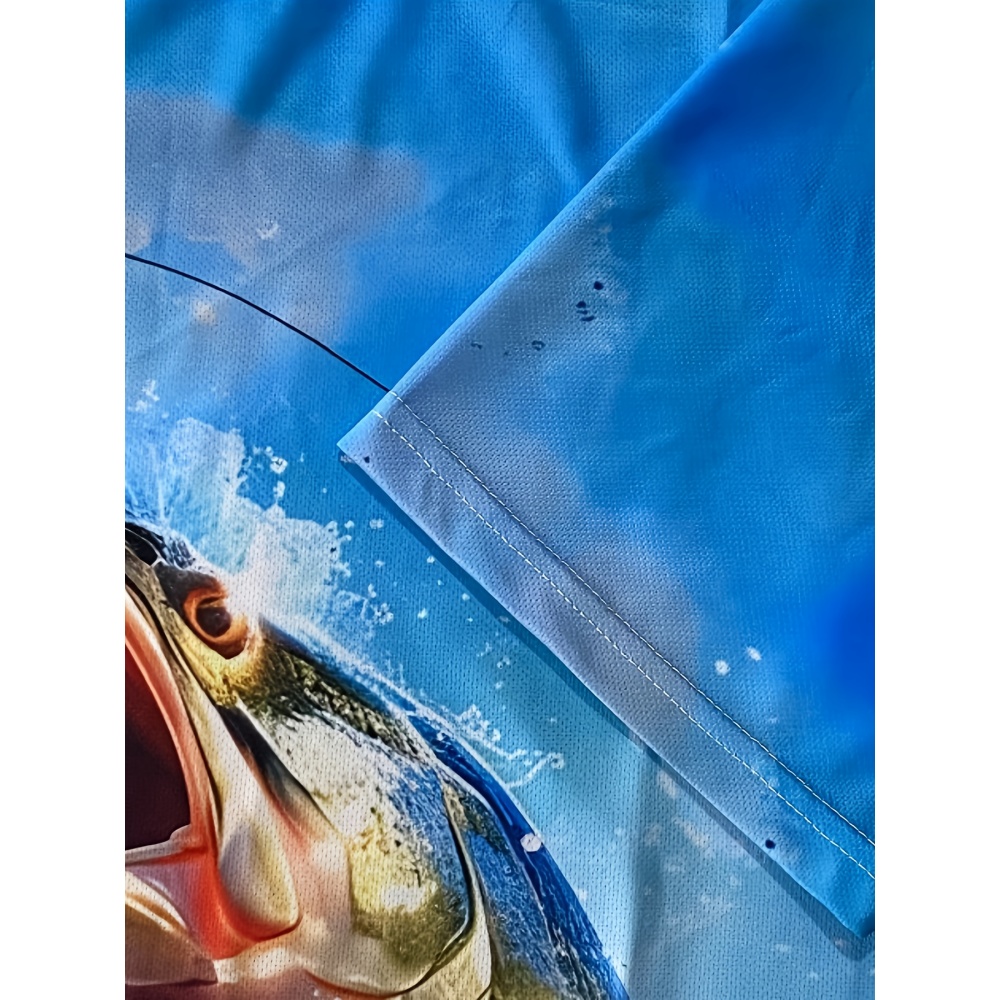Camiseta masculina com estampa - 3D Printing Lure avaliação e preço
