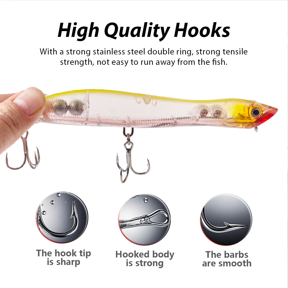 Isca de Pesca Flutuante Topwat - 3D Printing Lure avaliação e preço