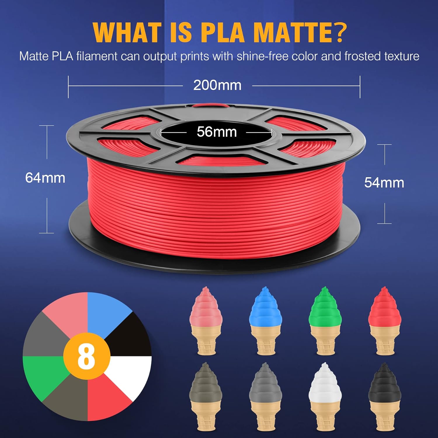 Sunlu 10kg apla/pla meta/alta  - Abs Filament Spool avaliação e preço